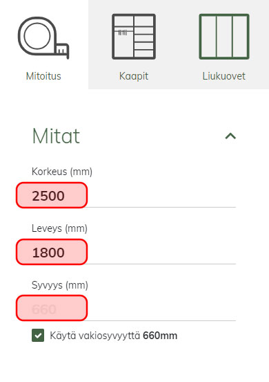 Uuden suunnitelman aloitus